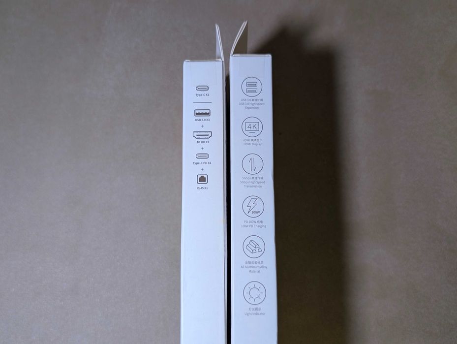 USB-хаб Baseuas Starjoy 6in1/ 8in1|Type-C to HDMI/USB3.1/PD/RJ45/SD/TF