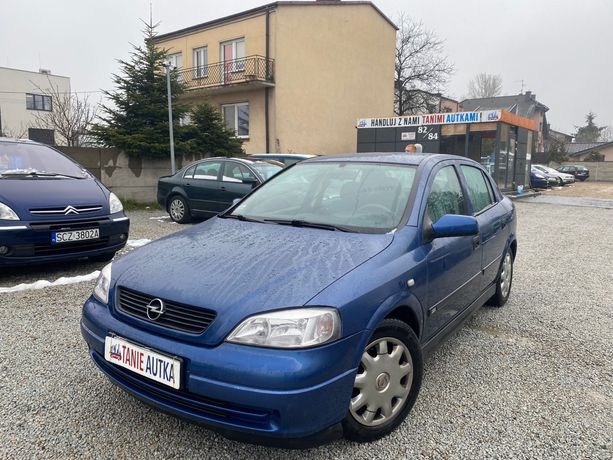 Opel Astra G 1.6 benzyna • 2002 rok • klimatyzacja • zamiana