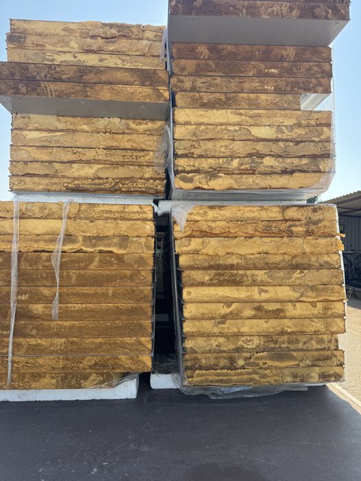 Plyta warstwowa sciana 100 mm poliuretan, 9006/9010, 2-gatunek