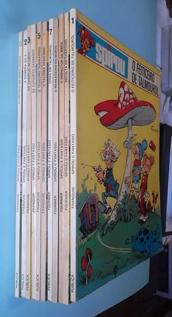SPIROU - Colecção de álbuns BD edição portuguesa