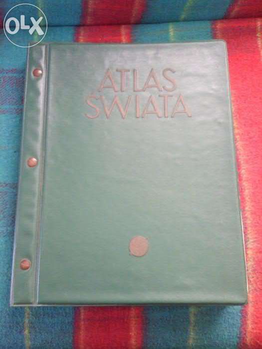 Atlas świata '62 dla kolekcjonera