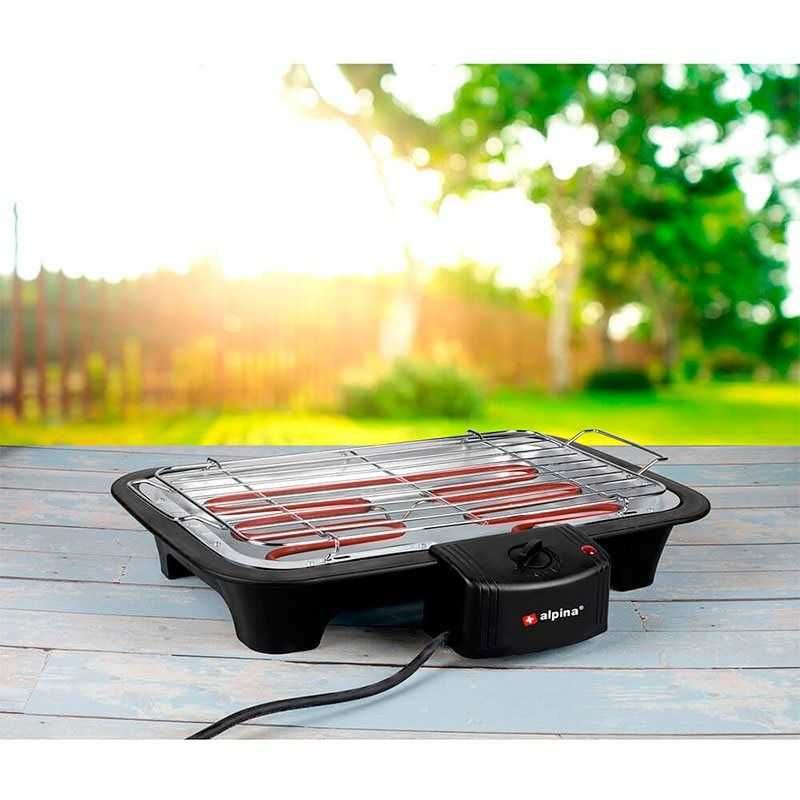 Grill Elektryczny Alpina Electric Barbecue 2 w 1 (261)