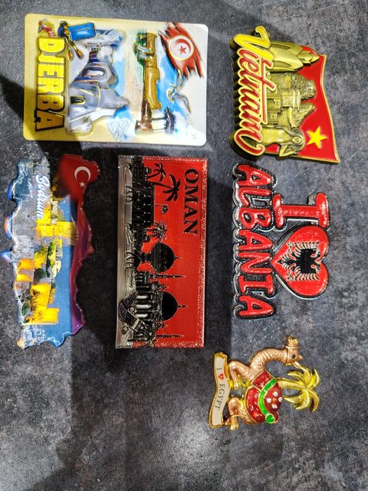 Magnesy na lodówkę