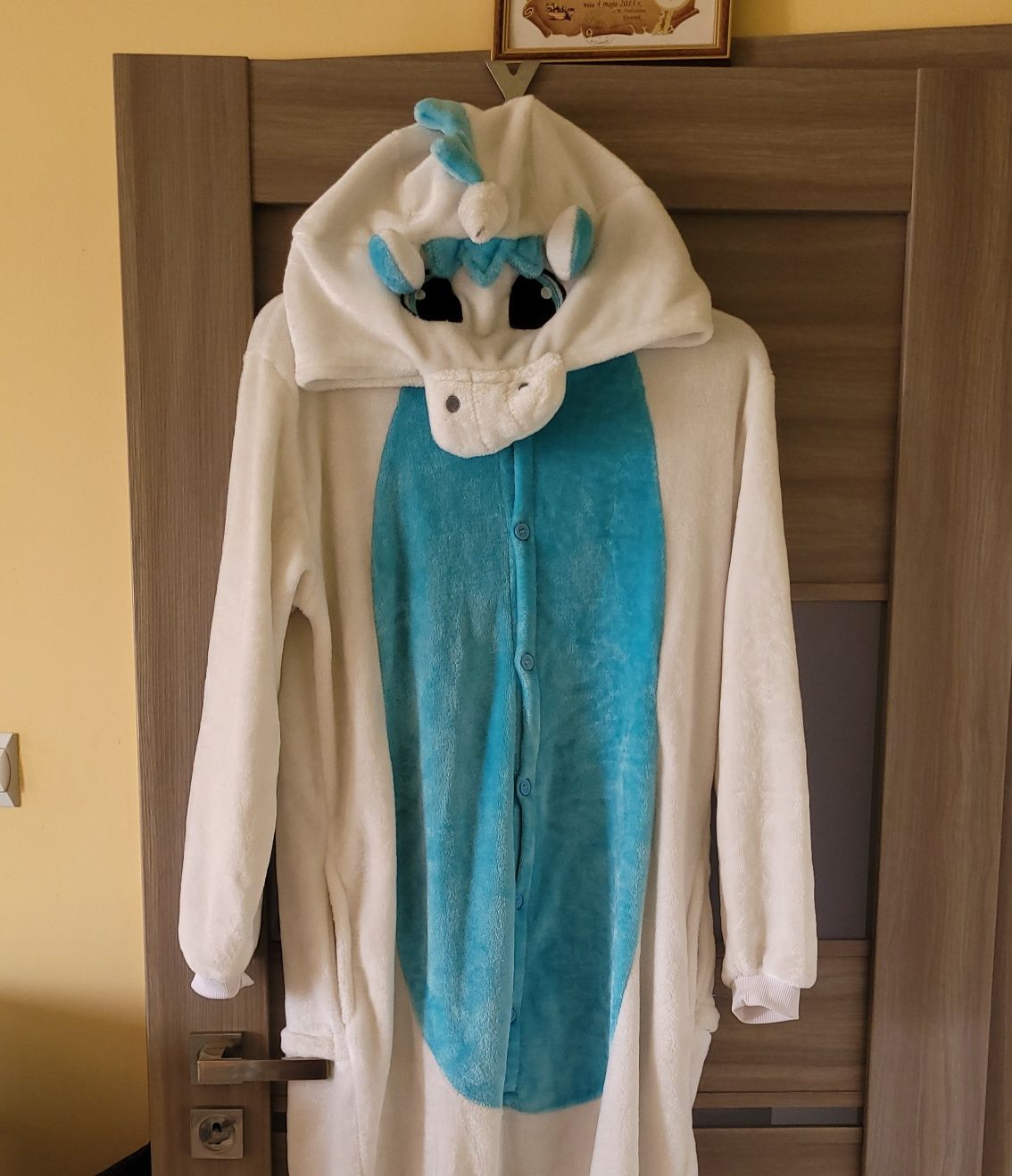 Piżama kigurumi jednorożec