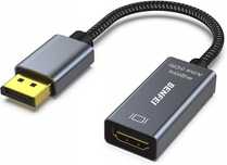 Adapter DisplayPort HDMI HDCP Aktywny 4K 60Hz 2K 144Hz DP DP++ Eyefini