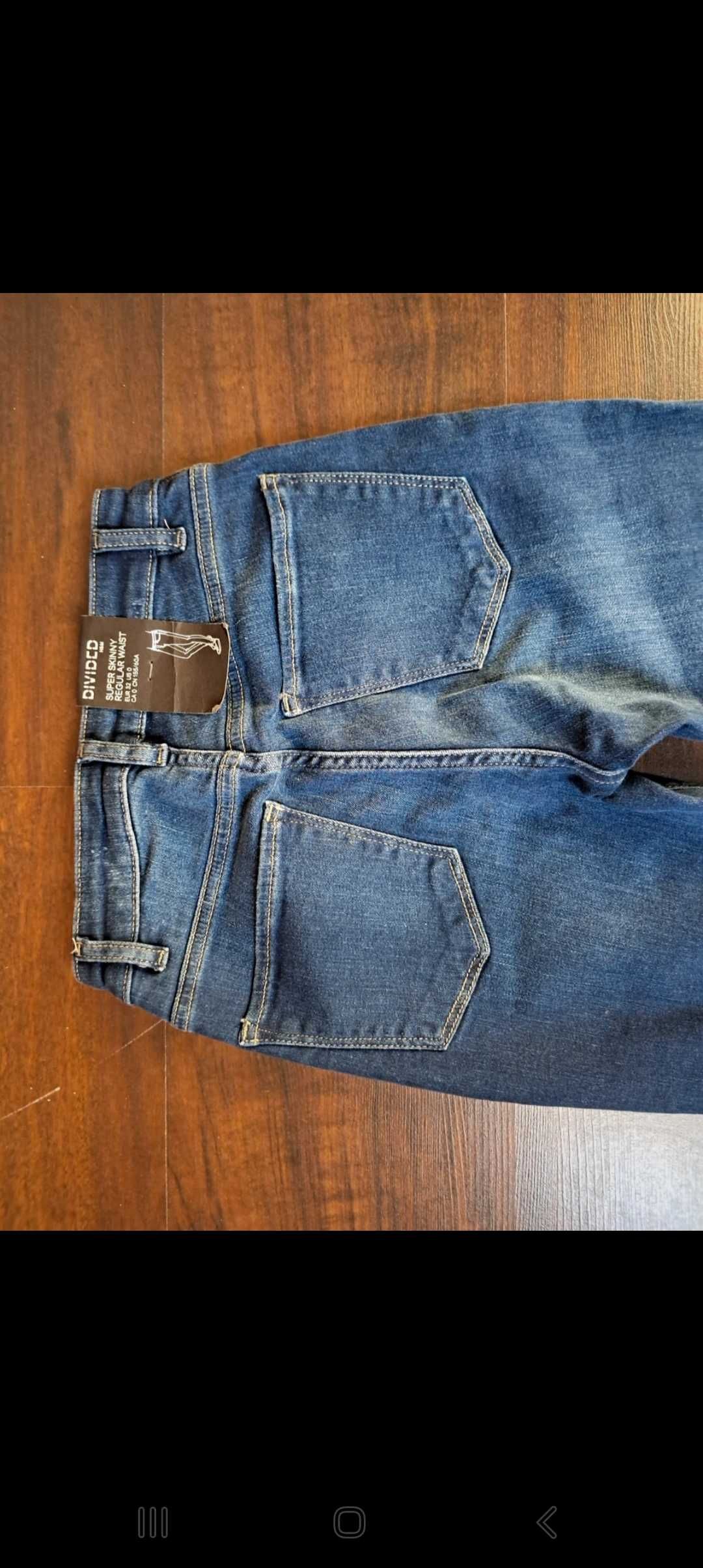 Spodnie jeansowe rozmiar 32 H&M