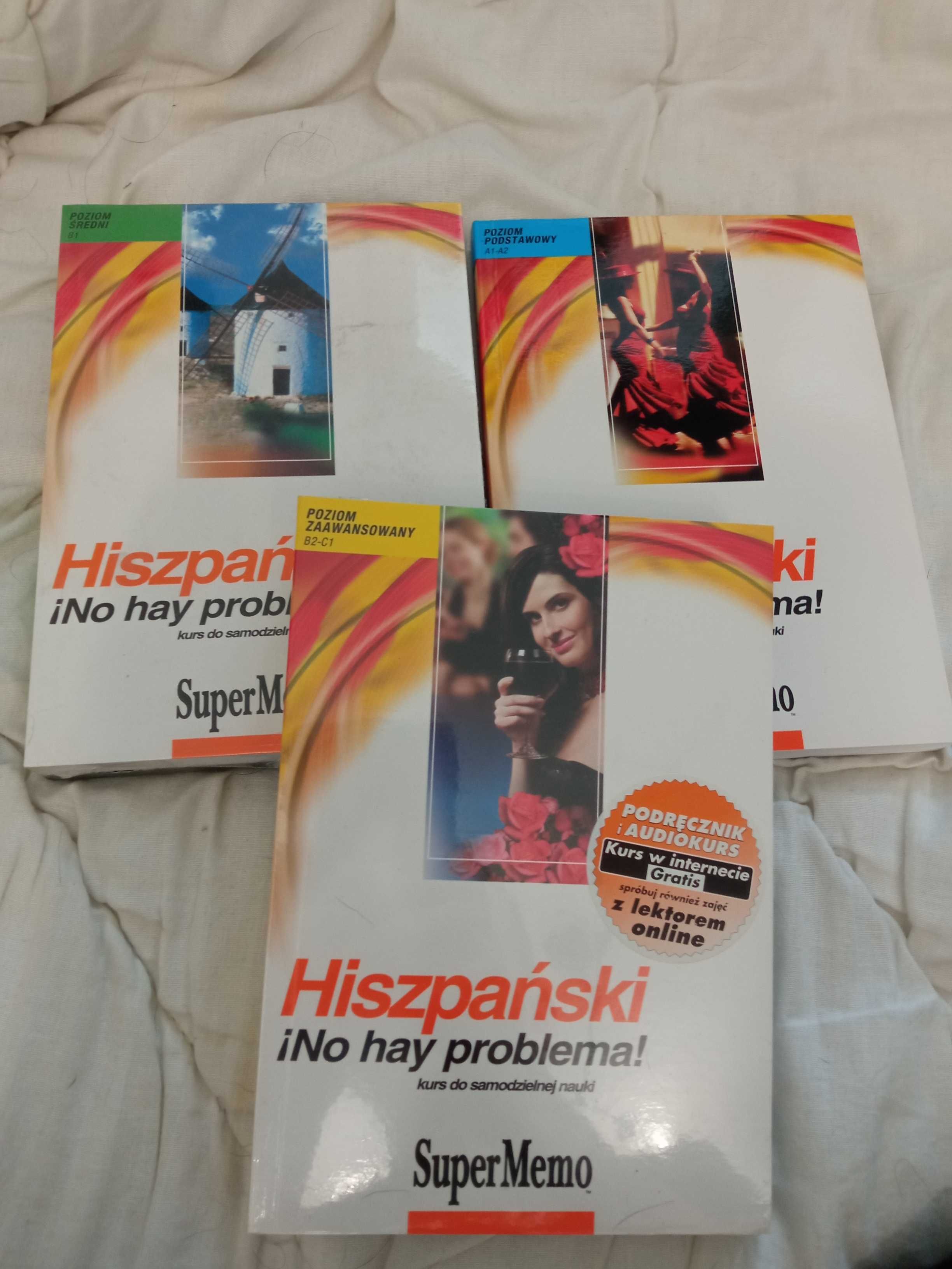 Kurs hiszpańskiego Hiszpański No hay problema - 3 poziomy od A1 do C1