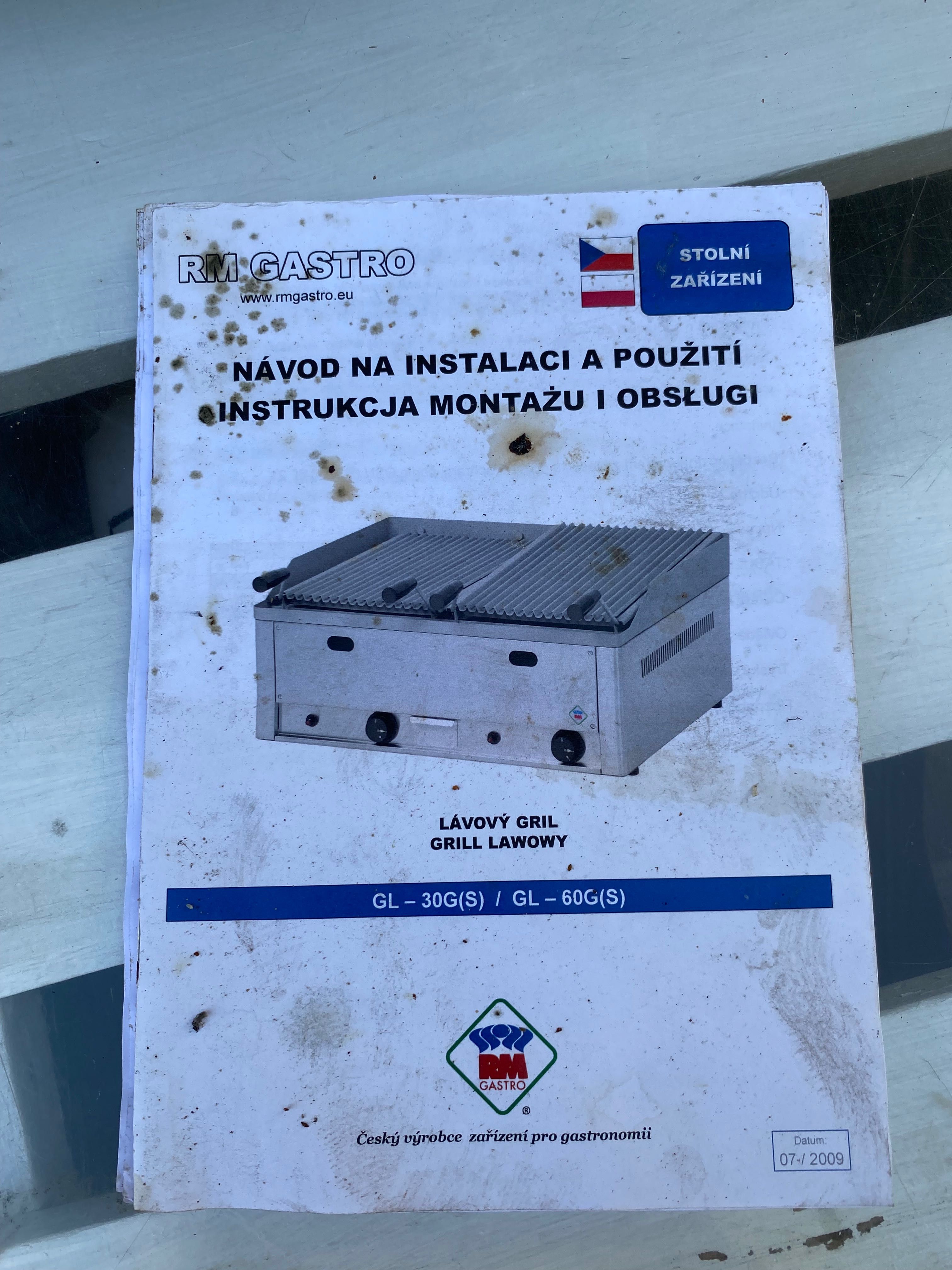 Hendi grill podwójny
