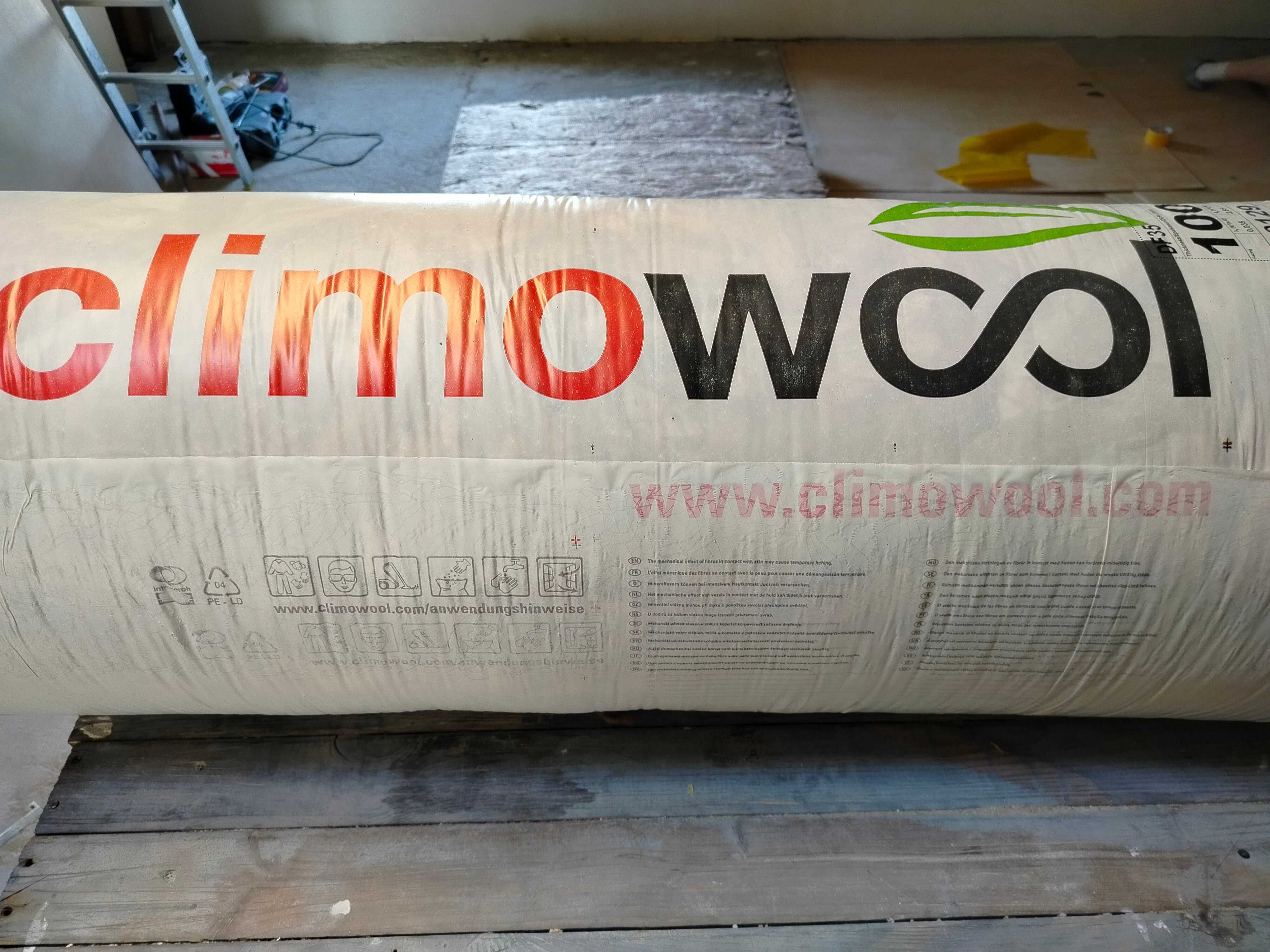 wełna mineralna 100mm i 150mm