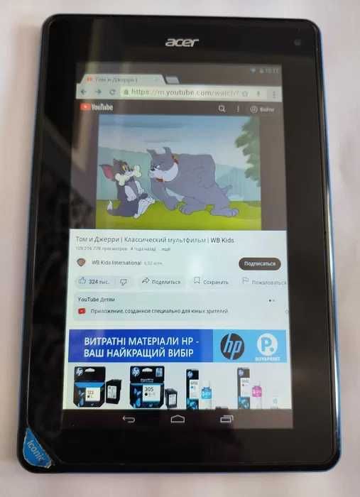 Планшет Acer Iconia