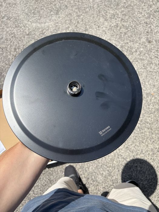 Conjunto de duche com torneira preto Sensea Icone.