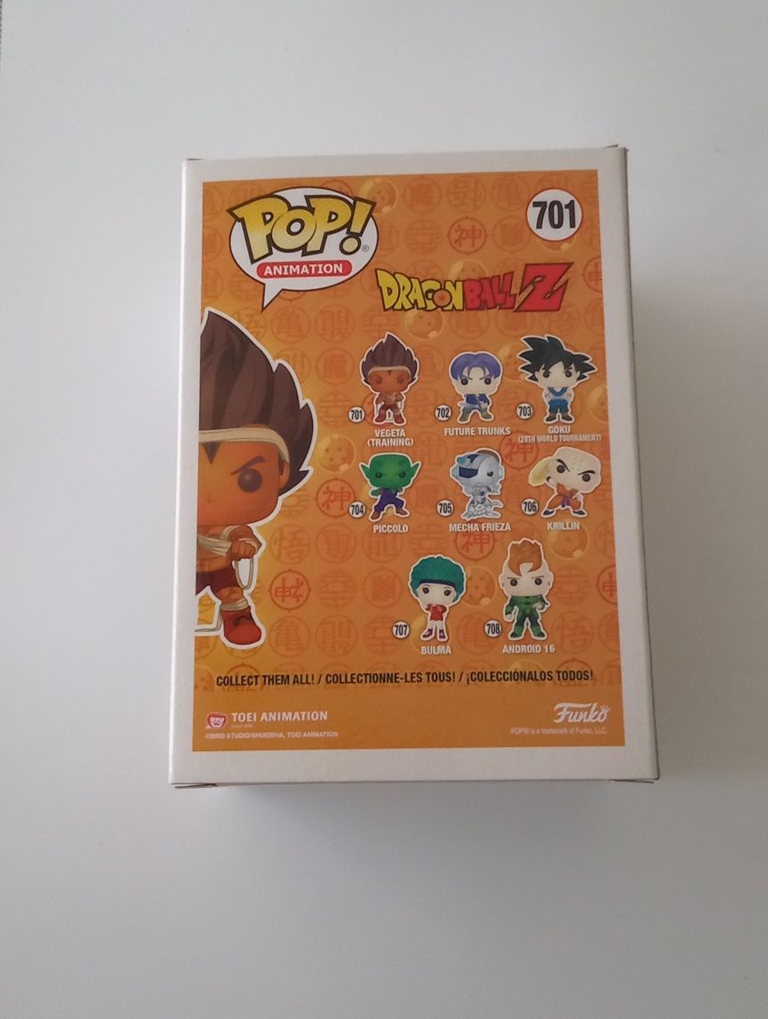 Funko Pop - Dragon Ball Vegeta Training (Leia descrição)