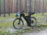 Bikepacking - uprząż na kierownicę