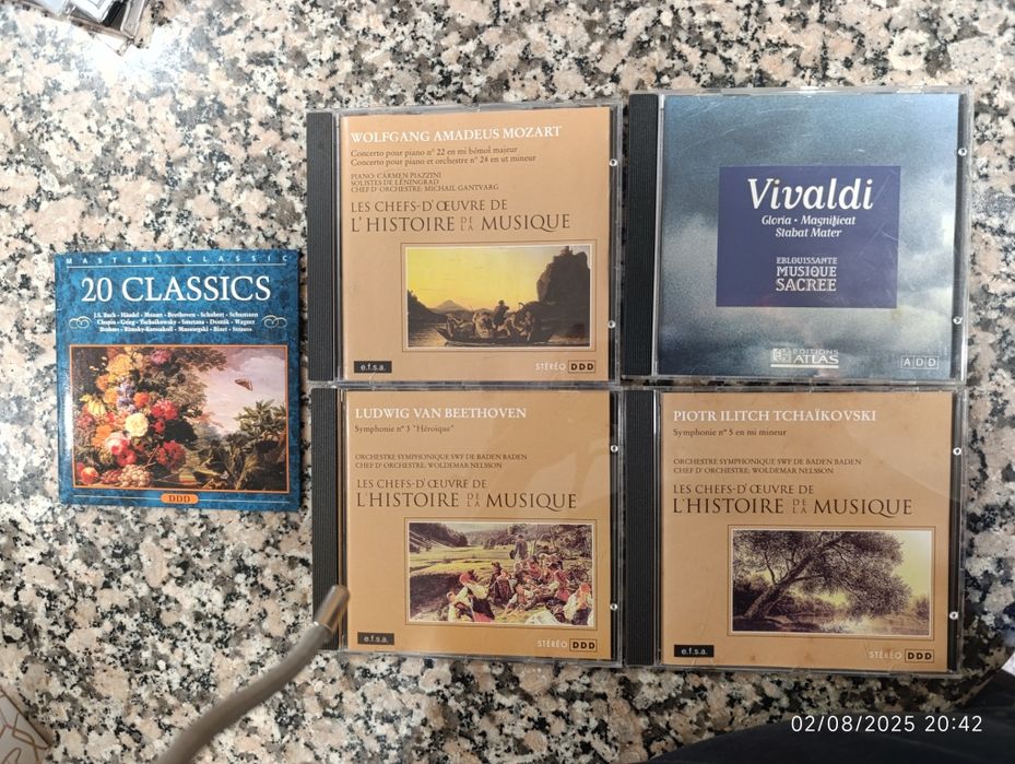 CDs de música clássica