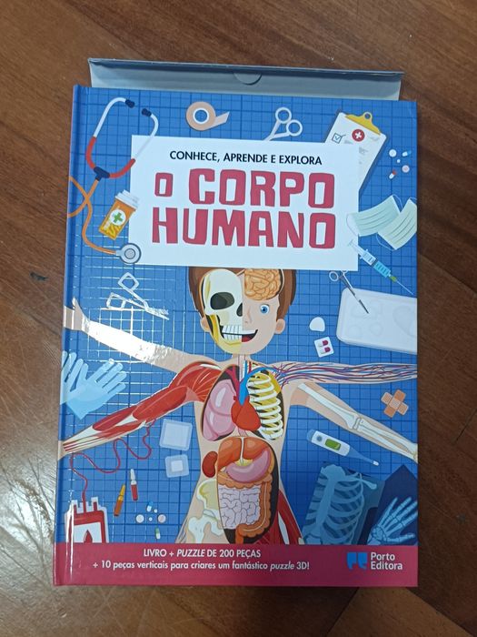 Livro+puzzle Corpo Humano