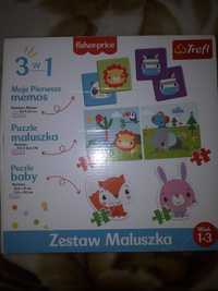 Puzzle dla maluszka 3w1 Fisher Price