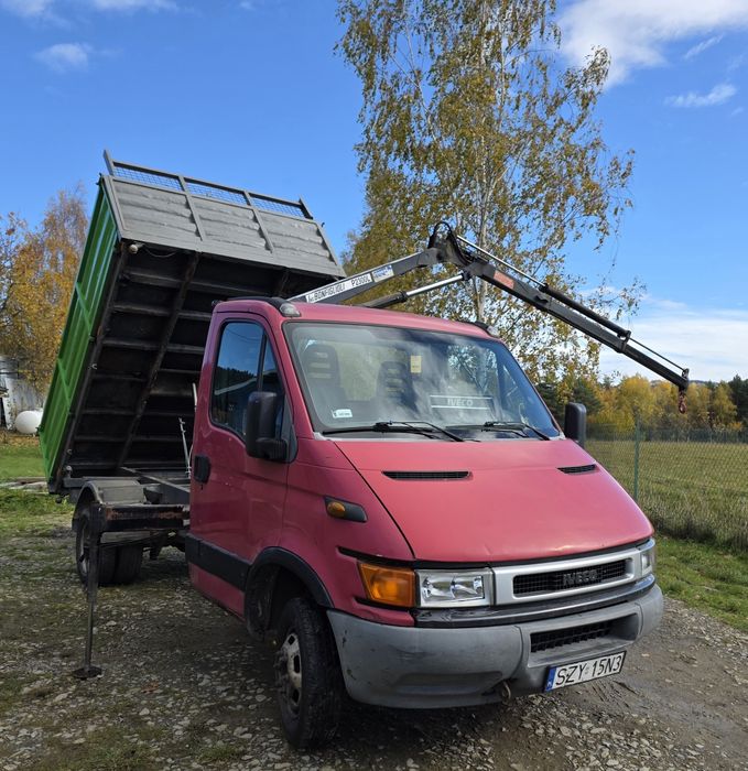 IVECO DAILY 35C15 • 3-stronny kipr + HDS • Bliźniak • VAT 1