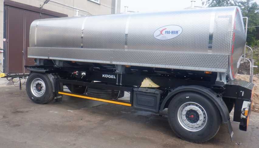 Przyczepa cysterna o poj. 15.000l