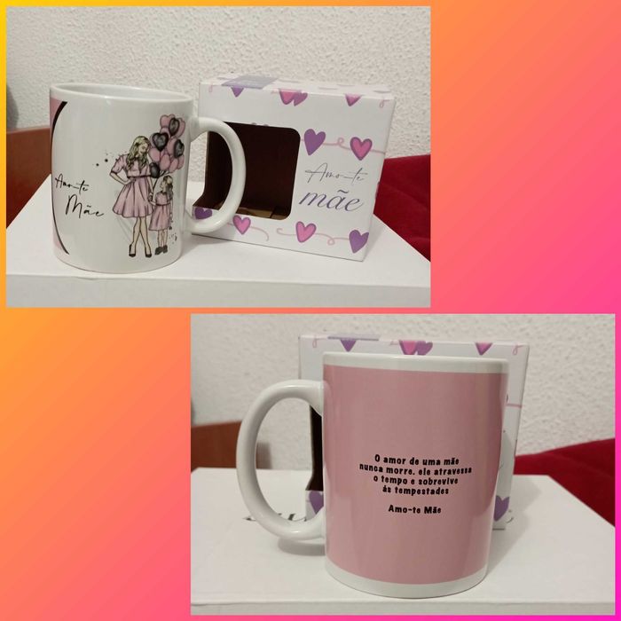 Canecas com padrões