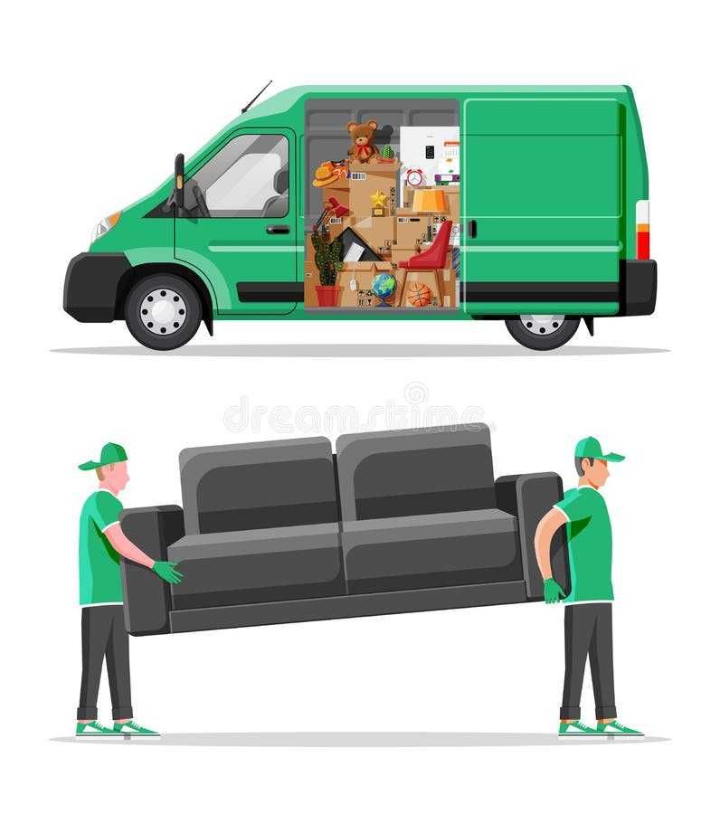 Transportes de encomendas e mudanças