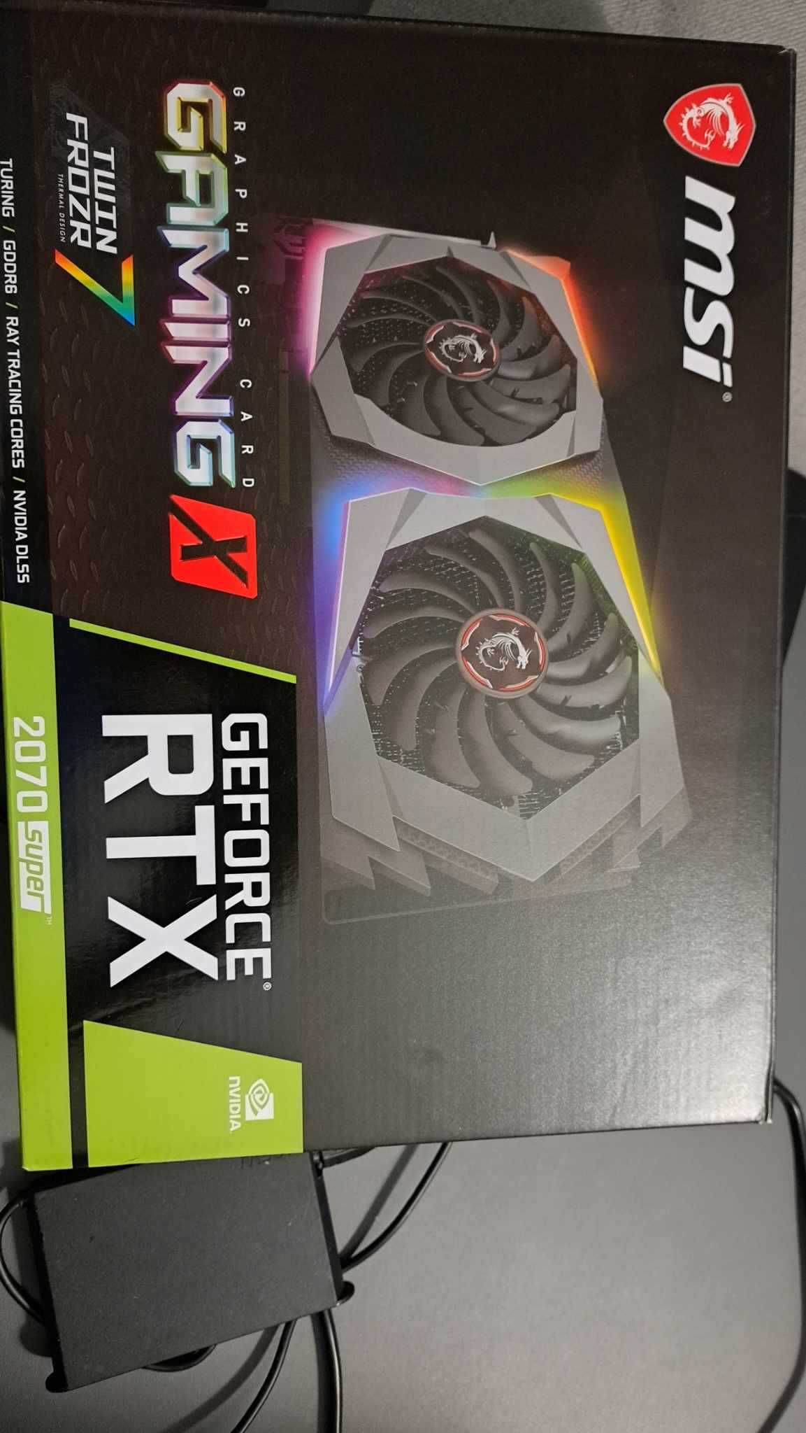 MSI Geforce RTX 2070 SUPER GAMING Twin Frozen 3x DP 1x HDMI