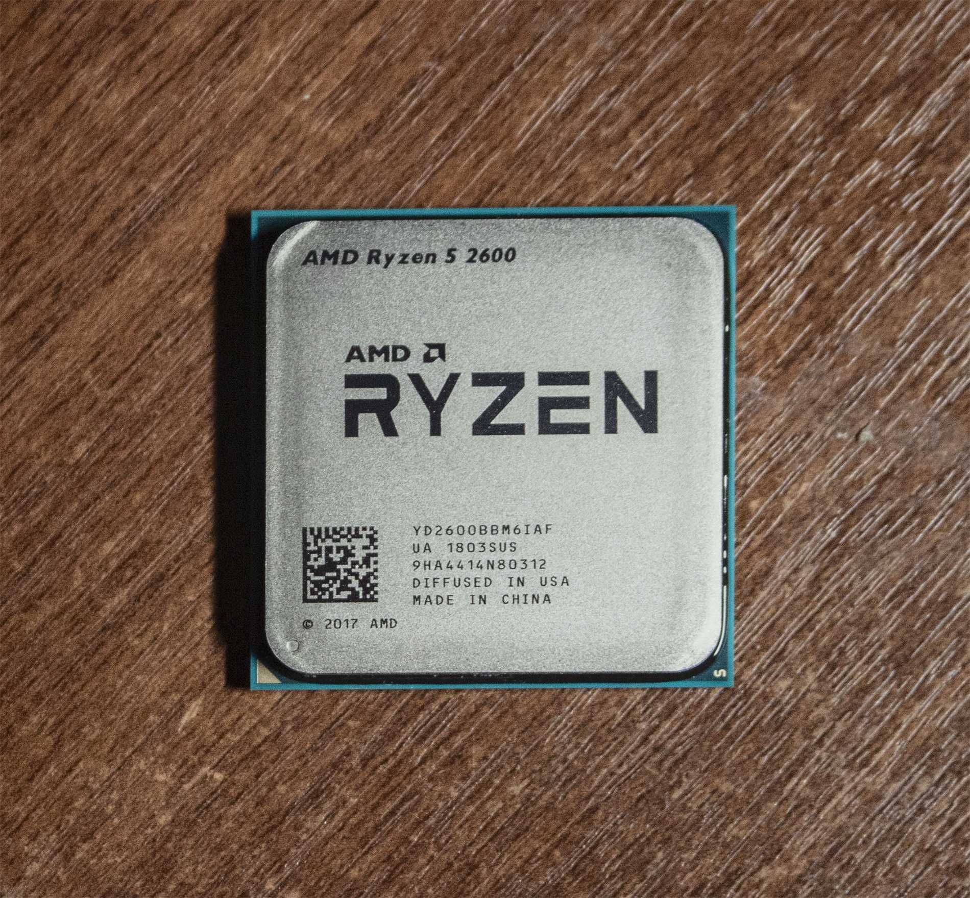 Процесор AMD Ryzen 5 2600 . Для ігор та монтажу відео