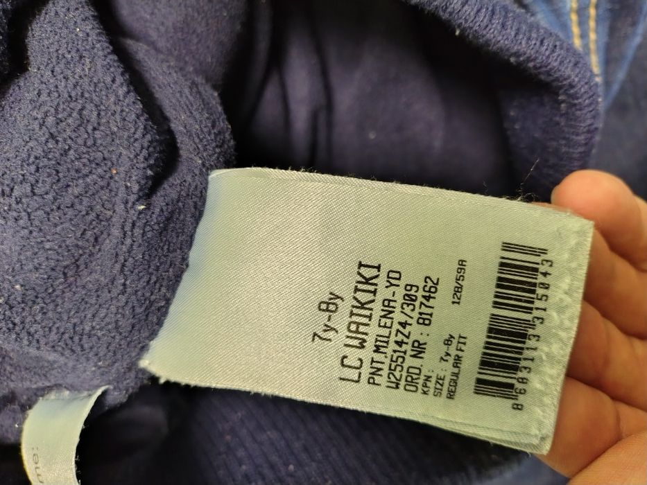 Теплі джинси на зиму хлопчику 7-8 років 128розмір