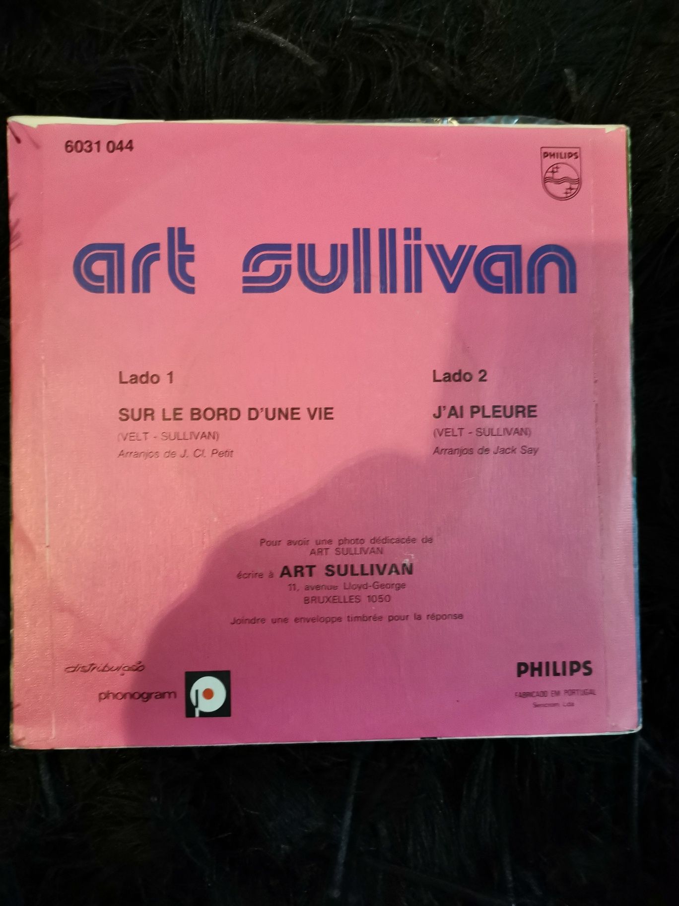 Lp Art Sullivan antigo