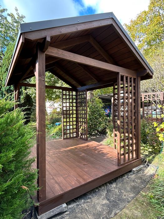 Altany,Wiaty,Domki z drewna,Wyroby Drewniane NA ZAMÓWIENIE