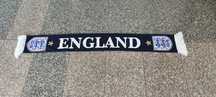 Szalik England granatowy