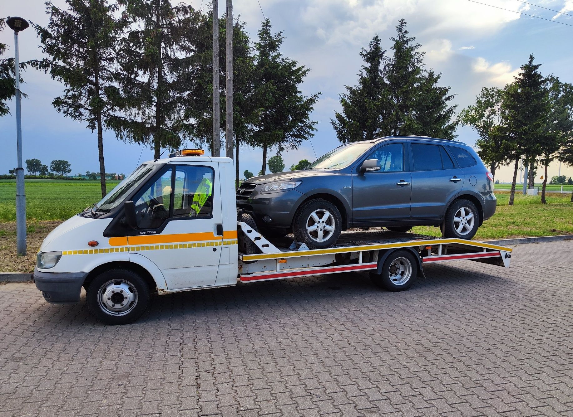 Autolaweta POMOC DROGOWA 24H osobowe bus transport holowanie laweta