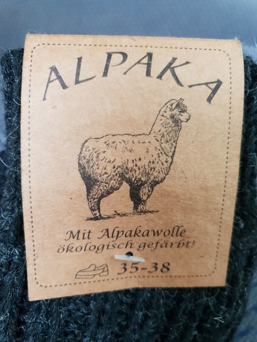 Носки из шерсти Альпаки.(р35-38)