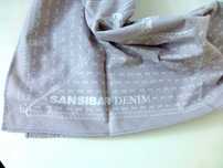 Sansibar Denim logowana bandana