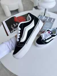 Vans Knu Skool Black White