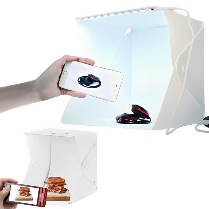 Mini Estúdio Fotográfico com Luz Novo
