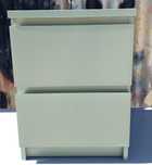 Cómoda c/2 gavetas verde ikea