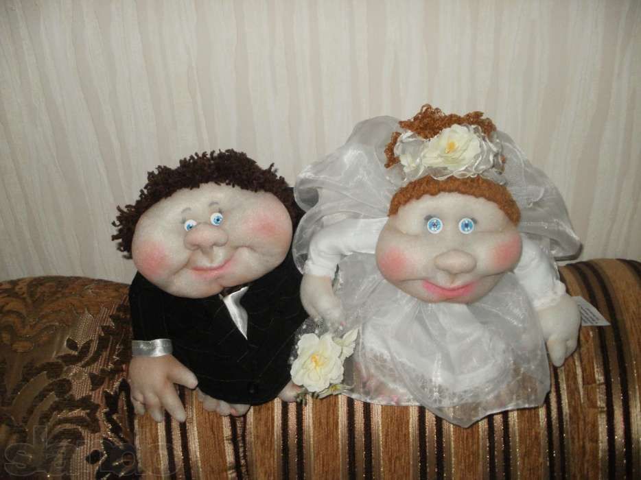 куклы на Удачу жених и невеста