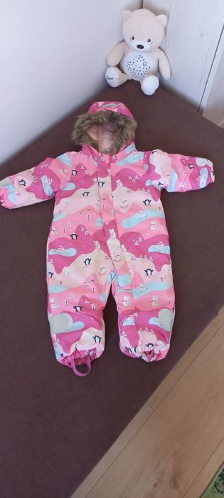 Kombinezon zimowy dziewczęcy 92/98