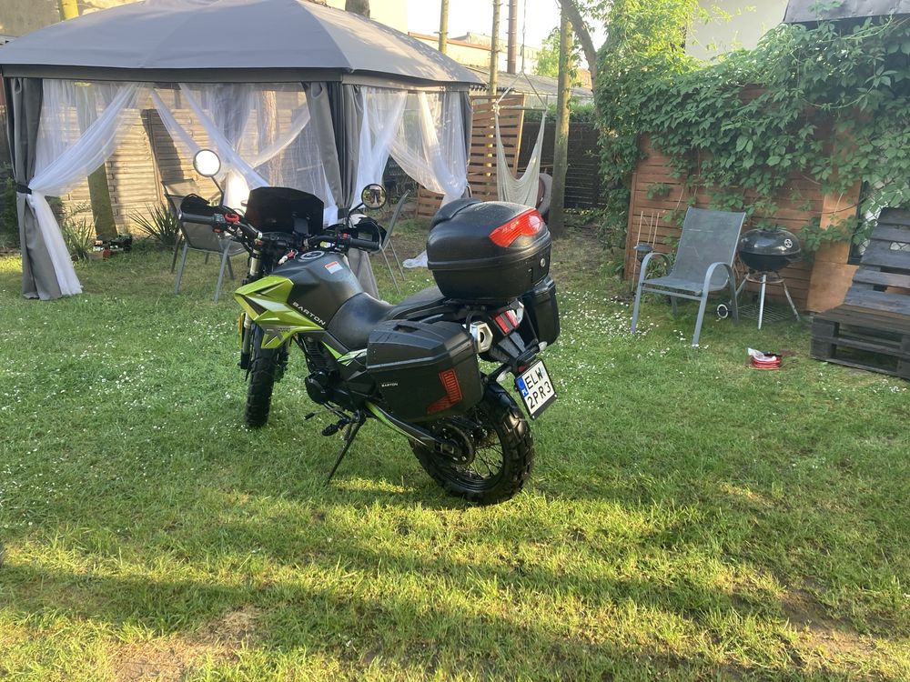 Barton hyper 125, turystyk na prawko kab B