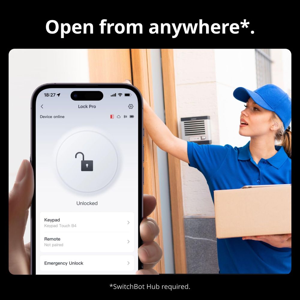 Switchbot smart lock pro розумний замок