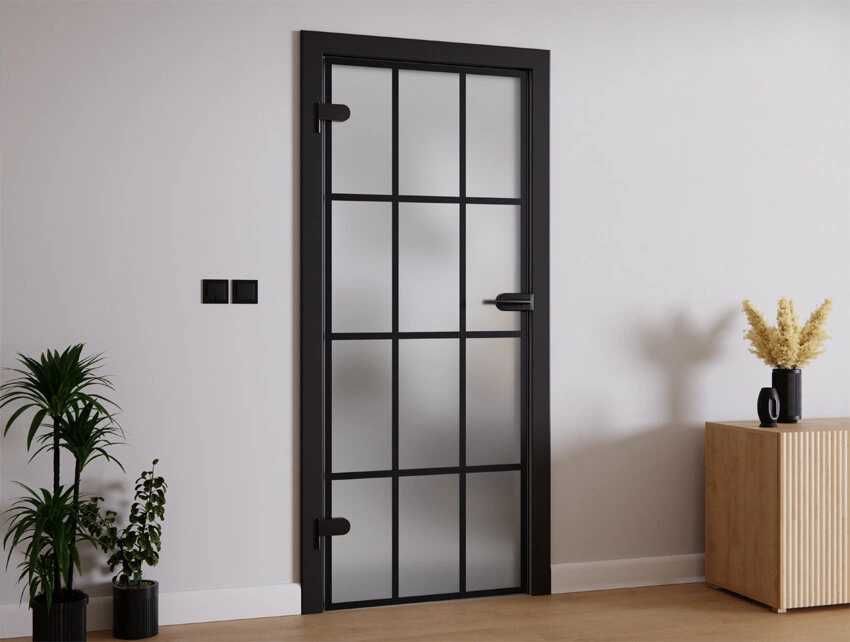 Drzwi szklane Loft Glass 6 pól