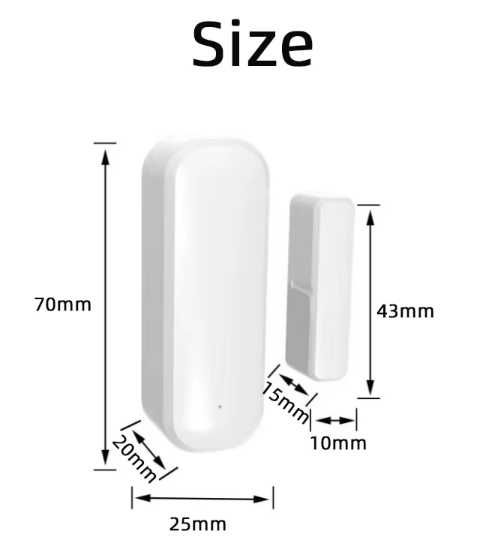 Датчик открытия дверей-окно zigbee