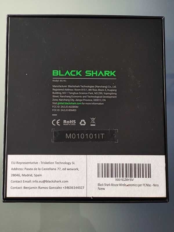 - Rato sem fios – Black Shark BS-M1