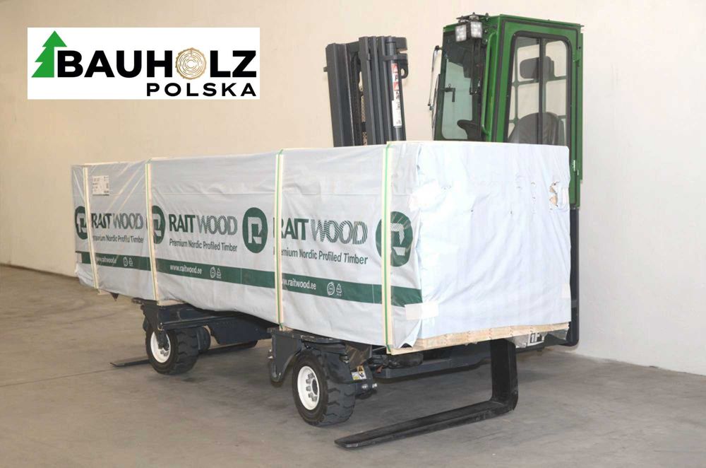 Drewno konstrukcyjne budowlane C24 KVH BSH na domy suche strugane HIT!