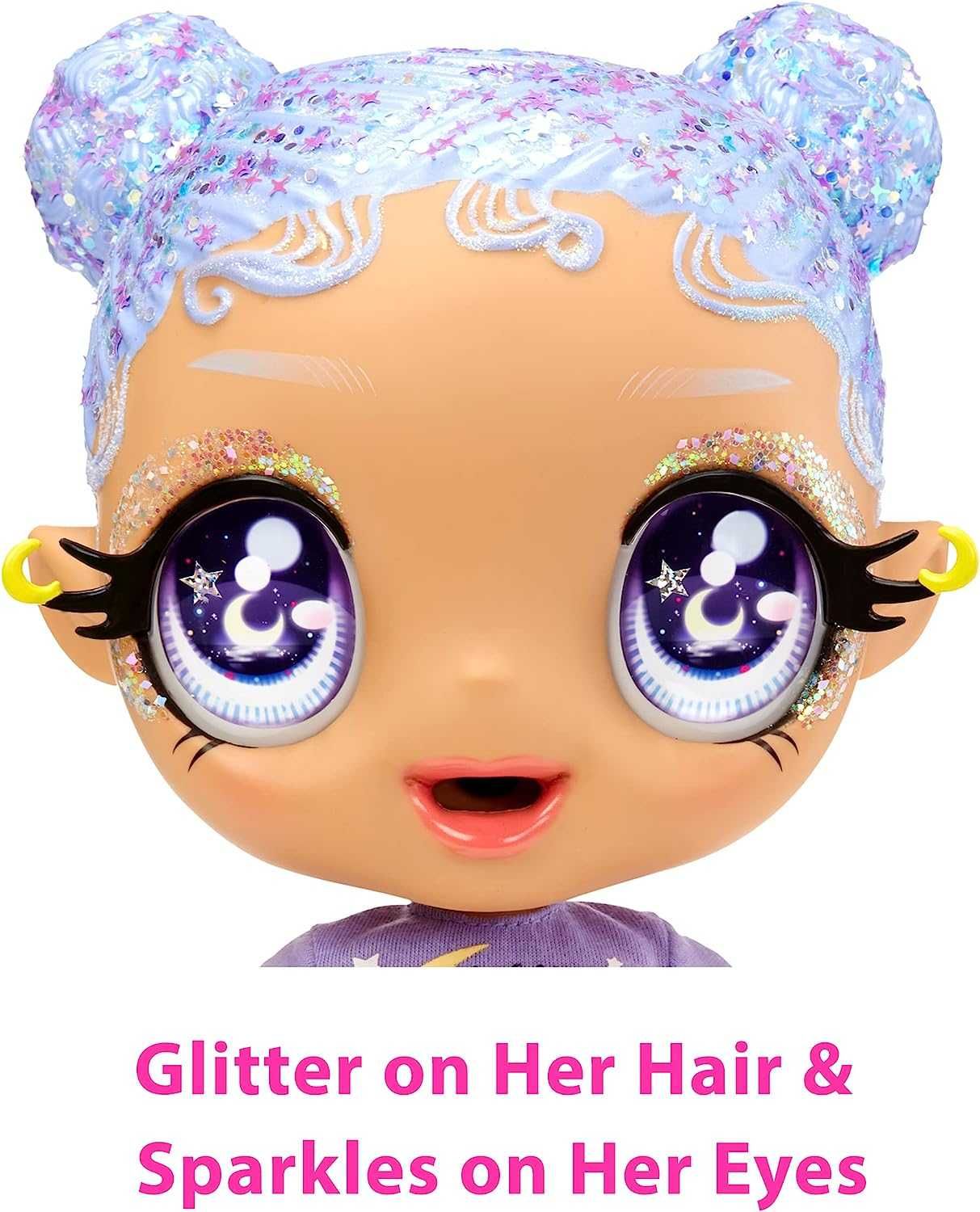 MGA Entertainment Glitter Babyz Selena Stargazer Глітер Бейбіс