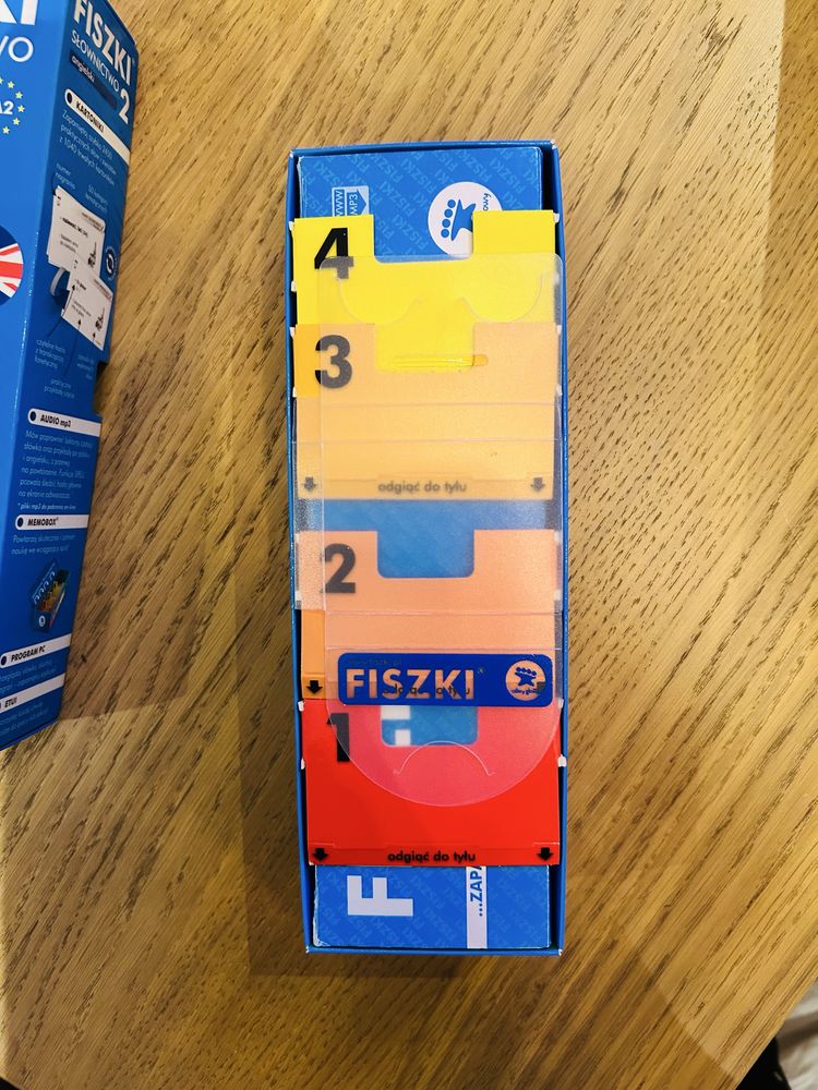 Fiszki j. angielski  A2-B1