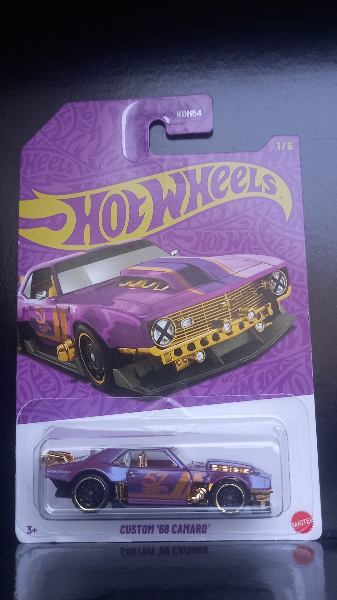 Custom 68 camaro hot wheels