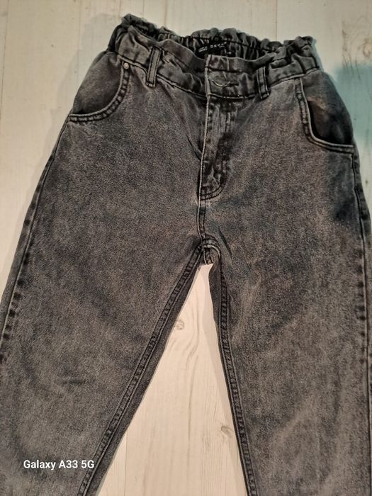 Джинси мом сірі на дівчинку