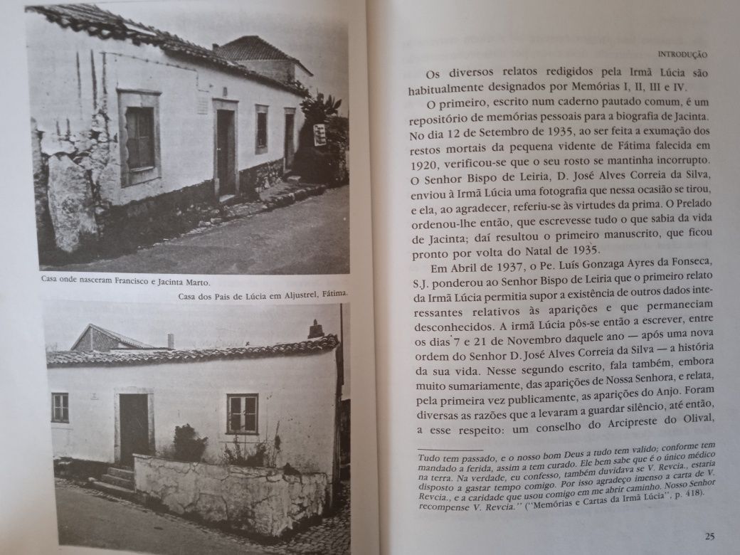 As Aparições e a Mensagem de Fátima nos Manuscritos da Irmã Lúcia
