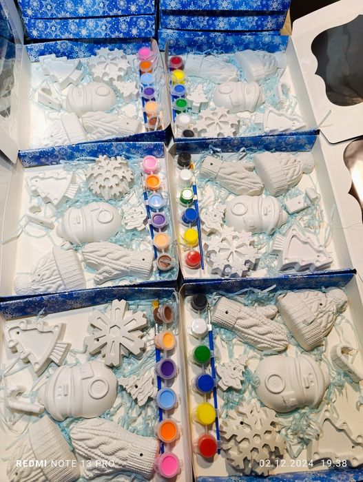 Гіпсові розмальовки,